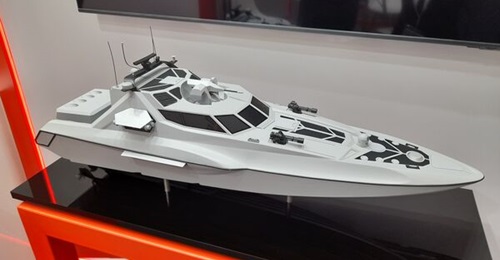 K50 Kraken on display at Euronaval 2022 in Paris.
