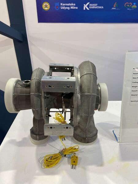 The air cycle machine for cooling ECM pods.