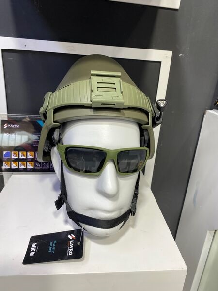 MKU's Veer helmet offers NIJ Level IIIA protection.