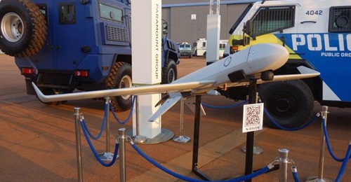 Paramount Aerospace Systems N-Raven loitering munition.