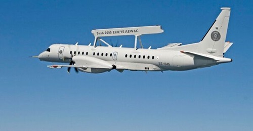 Saab's AEW&C offering, which incorporates the Saab 2000 Erieye system. Indonesia has obtained approval to seek foreign loans for its AEW&C programme and is considering the Erieye system as one of its candidates.