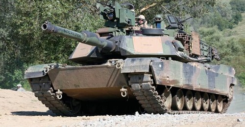 Romania plans to seek parliamentary approval to procure a battalion of M1 Abrams tanks, seen on exercise in the country in 2016.