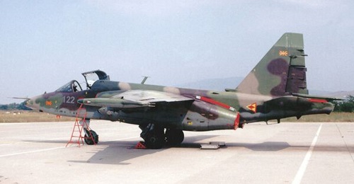 Four non-airworthy North Macedonia Air Force Su-25 aircraft have been transferred to Ukraine.