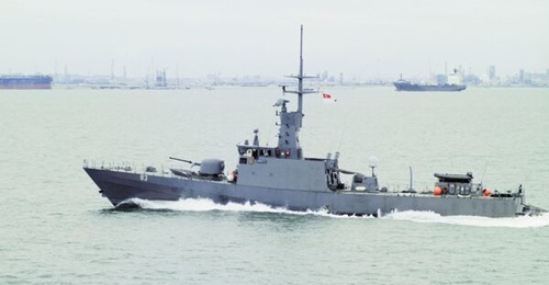 A file image of a Fearless-class patrol vessel while it was in service with the Republic of Singapore Navy. Singapore has since transferred one of the boats to Brunei.