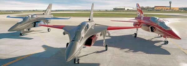 A conceptual image of the family of jet aircraft being developed by Aeralis.