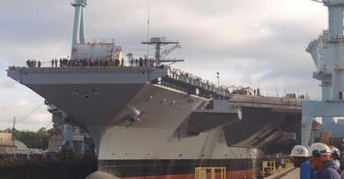 The US Navy is altering the carrier 
        
         delivery schedule.
