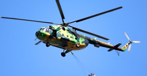 A North Macedonian Mil Mi-17 'Hip' helicopter being used for fire-fighting duties. The country is to shed its offensive air-combat capabilities, in favour of new helicopters that will perform military and civil support duties. The ageing Mi-17s will al...
