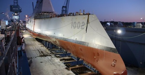 Destroyer 
        
         delivery is being delayed to prepare the ship for Conventional Prompt Strike missions.