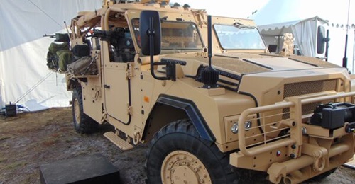 Arquus Sabre light tactical vehicle.