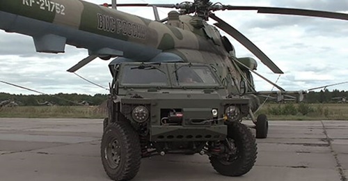 Russia has used new tactics and a light tactical buggy that can be carried internally in an Mi-8 helicopter during exercise 'Zapad 2021', demonstrating the role that the VDV and UGVs could play during a conflict.