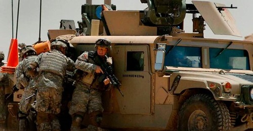 The Taliban government has restored High Mobility Multipurpose Wheeled Vehicles abandoned by the Afghan National Army. The above picture shows a US Army exercise with an HMMWV.