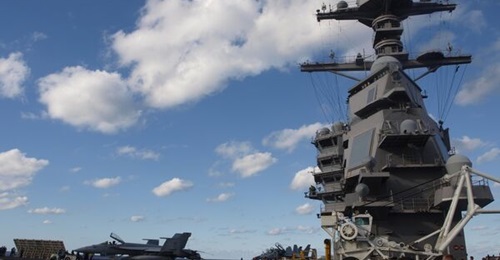 Newport News Shipbuilding 3D printed critical parts for aircraft carrier USS 
        
        .