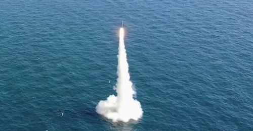 South Korea test-launched a locally developed SLBM from an in-service submarine for the first time on 15 September.