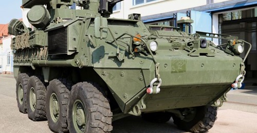 The army's Manoeuvre-Short Range Air Defense (M-SHORAD) system integrates existing guns, missiles, rockets, and sensors onto a Stryker A1 vehicle. The service is starting to develop the technologies for Increment 3 of that system.
