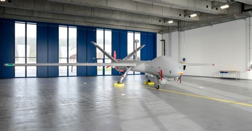 The Starliner UAV is called the Hermes 900 HFE in Swiss service after its heavy fuel engine.
