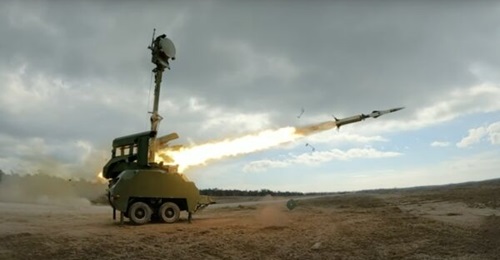 The Swedish Armed Forces fired an RBS 23 medium-range surface-to-air missile from Gotland on 24 April.