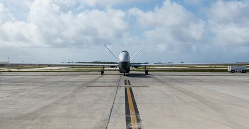 The planned deployment of new IFC-4 configuration Northrop Grumman MQ-4C Tritons on Guam is expected to improve Australia's ability to develop advanced capabilities for its own Triton fleet. This photo features an earlier IFC-3 configuration MQ-4C on G...