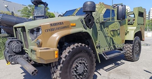 Brazil is receiving twelve JLTVs as part of the Marine Corps Combat Power Strategic Program 2020-2040 or PROADSUMUS.