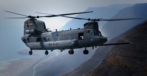 A rendering of the Chinook in Luftwaffe markings. Germany has been approved to buy 60 such helicopters for an estimated USD8.5 billion.