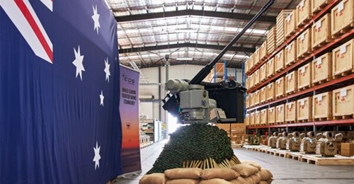 Australia's Electro Optic Systems (EOS) has launched a counter-unmanned aircraft system, named the Slinger (pictured), that can eliminate UAVs at a range of more than 800 m.
