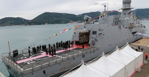 (F 104), the fourth and final Al Zubarah-class corvette on order for Qatar, was handed over during a ceremony held at Fincantieri's shipyard in Muggiano, La Spezia, on 16 May.