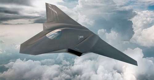 Boeing's NGAD concept art, which may or may not represent its notional bid.