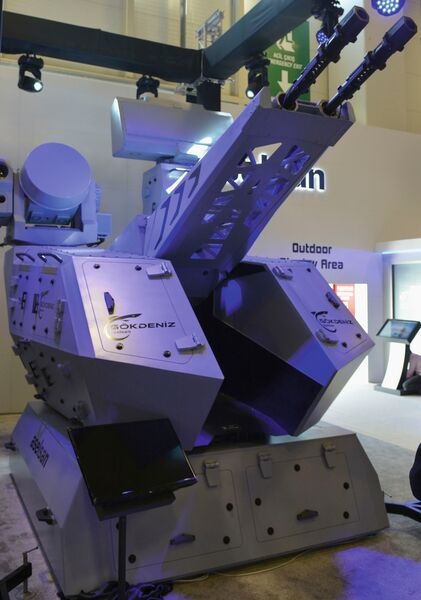 The Aselsan CIWS was unveiled at the IDEF 2019 exhibition.