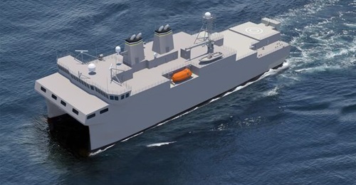 The US Navy awarded Austal USA a detail design and construction contract for up to seven T-AGOS 25 class ocean surveillance ships.