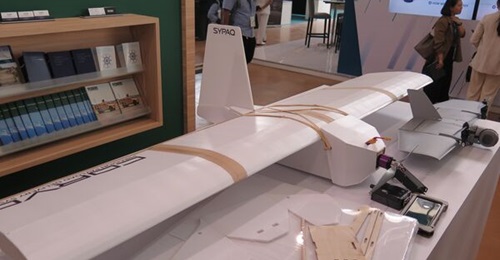 Sypaq's Corvo PPDS UAS is shipped in compact form for assembly by the user. The company said this allows it ship the UAS in bulk.