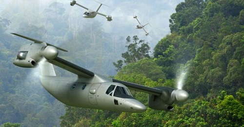 The Leonardo tiltrotor AW609 can support various security-centric applications such as cargo carrier, special operations, personnel recovery, and 'homeland security'.