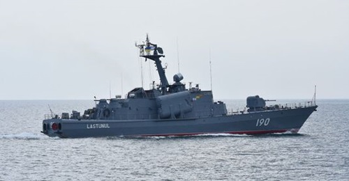 , one of three Zborul (Tarantul I)-class corvettes, approved to undergo modernisation.