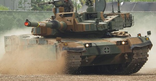 In service with the Republic of Korea Army, Hyundai Rotem's K2 main battle tank, pictured above, is replacing ageing inventories of M48 Patton tanks and older models of the K1 MBT.