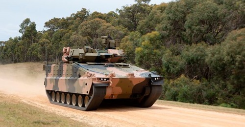 Australia has reduced its procurement of infantry fighting vehicles from 450 units to 129. Two platforms are competing for the tender - Rheinmetall's Lynx KF41 and, pictured above, Hanwha's Redback.