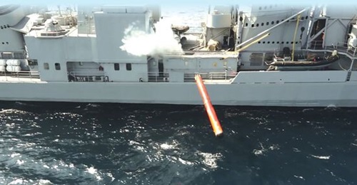India's Varunastra torpedo has undergone 'combat' test-firings, with the weapon fitted with a high-explosive warhead, for the first time.