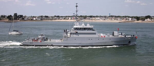, the first of three OPV 58 S-type patrol boats on order for the Senegalese Navy, was delivered on 2 June.