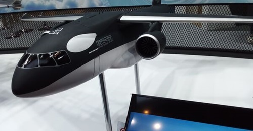 A model of KAI's MC-X cargo aircraft for which a maritime patrol aircraft variant will be derived.