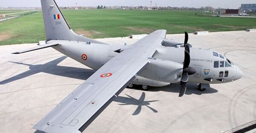 Seen in Romanian service, the C-27J will now be operated by Azerbaijan.