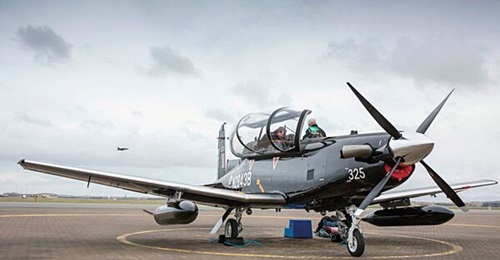 Among other training devices, the new building extension at RAF Valley will house a simulator for the Texan II trainer aircraft.