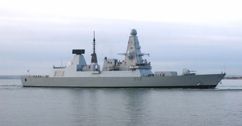 BAE Systems will support radars on UK Royal Navy Type 45 destroyers, such as HMS 
        
        .