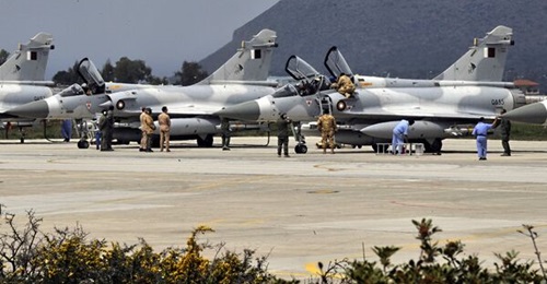 Indonesia's planned acquisition of 12 Dassault Mirage 2000-5s from Qatar is intended to prevent the decline of the Indonesian Air Force's combat capabilities. This photo was taken in 2011, when the Qatar Emiri Air Force Mirages were part of the interna...