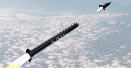 A computer-generated image of the Sky Sonic.