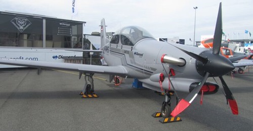 The DART-750 turboprop trainer aircraft was displayed at the Paris Air Show 2023 just days after its maiden flight earlier in June.