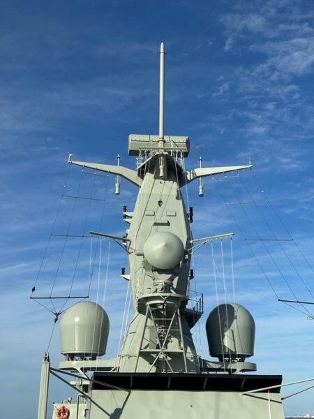 The King Cobra deployed for operation on an undisclosed naval vessel. EM Solutions has secured a contract to supply multiple King Cobra and Cobra satcom terminals to the RAN under Project Sea 1442 Phase 5.