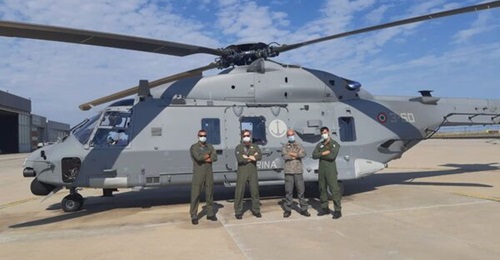 The last of 10 MH-90 MITT TTH helicopters for the Italian Navy was delivered in late August.
