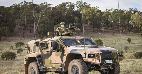 Thales Australia's Hawkei - pictured above in service with the Australian Army - and General Dynamics Land Systems' Eagle are competing to supply the Japan Ground Self-Defense Force with a successor to its locally built Light Armoured Vehicle.