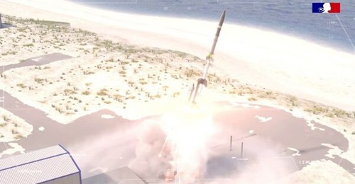 The DGA on 26 June launched a test rocket carrying the VMaX hypersonic glide vehicle demonstrator.