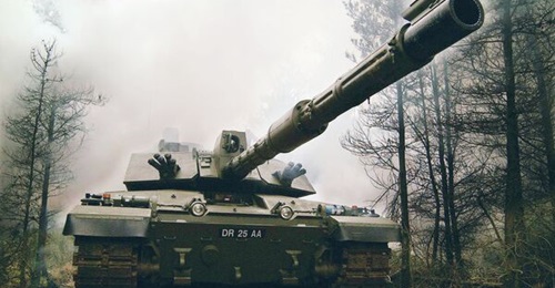 The Challenger II, the main battle tank for the British Army.