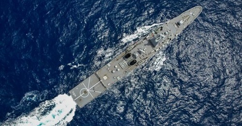 SEA will build and install communications systems for the Royal New Zealand Navy's Te Kaha and Te Mana (pictured) frigates under phase two of the MoD's Frigate Sustainment - Communications project.