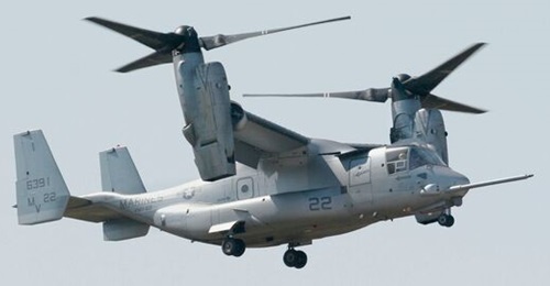 Bell Boeing MV-22B Osprey.