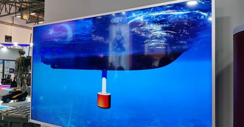 Meteksan unveiled its new Yakamos-RT sonar at the IDEF 2023 exhibition in Istanbul.